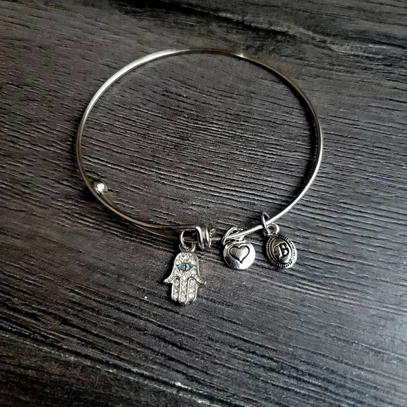 Evil Eye / Good Karma Bangle Bracelets | Set of 3 | Lovita - Picture 5 of 5